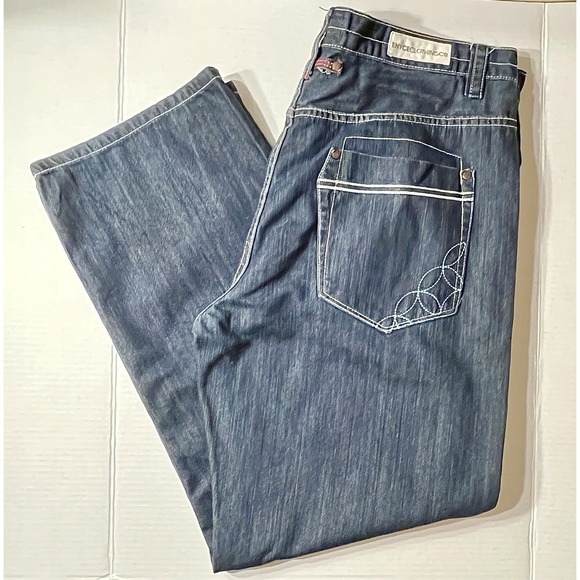 Enyce Other - Vintage Enyce Jeans Men's 40x31 Dark Wash Denim Relaxed Fit Y2K Baggy Streetwear